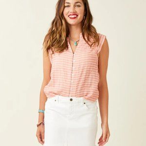 NWT Carve Design Reagan Top - Size LG